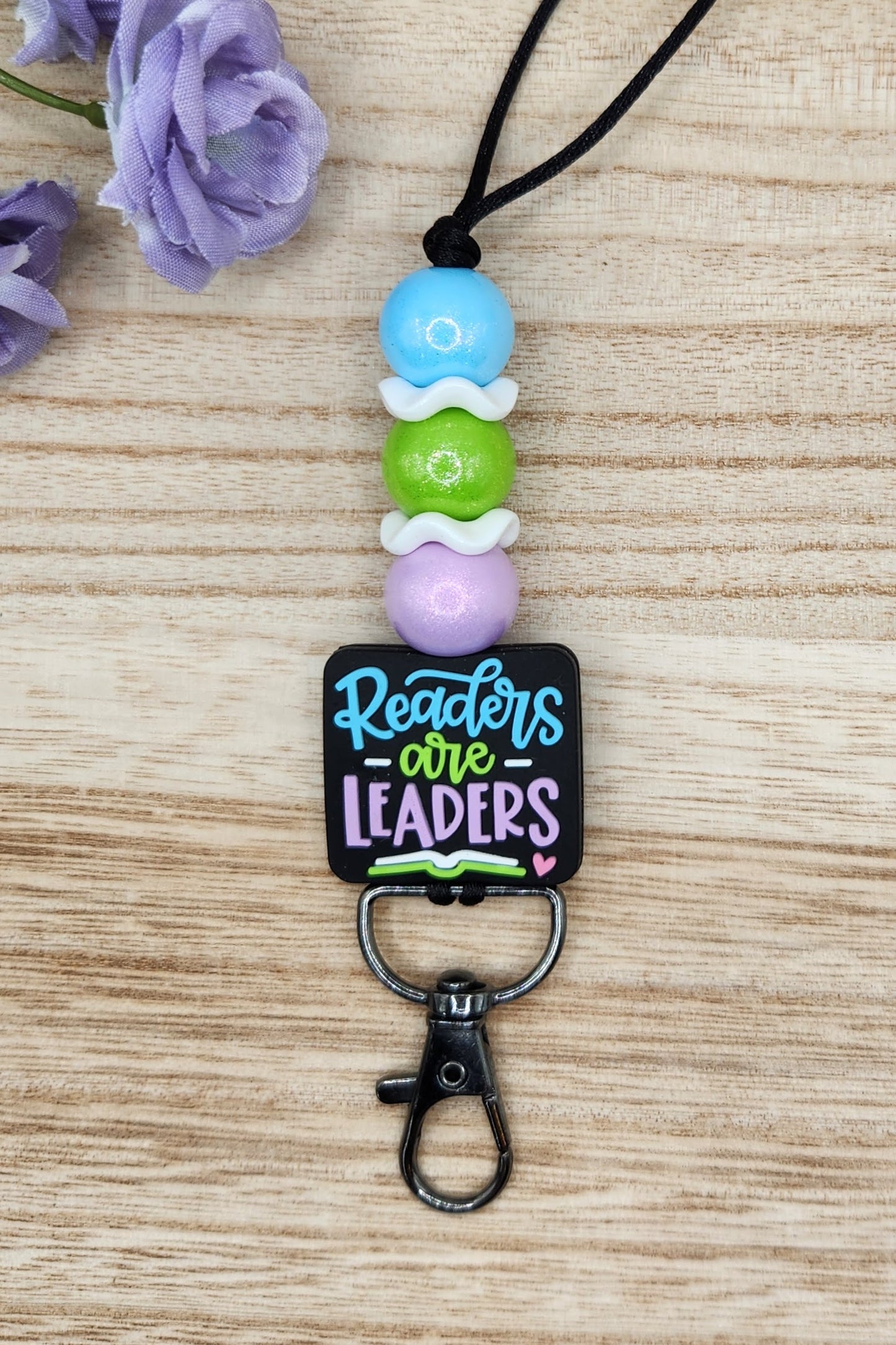 Lanyard-Readers are Leaders (Blue Opal)