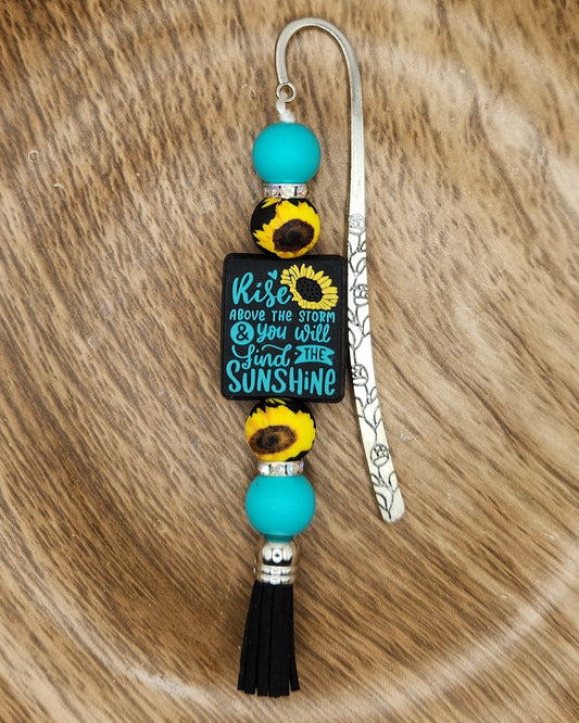 Bookmark-Rise Above the Storm (Turquoise)