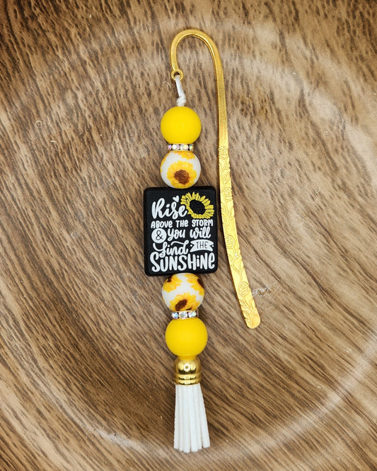 Bookmark-Rise Above the Storm (Yellow)