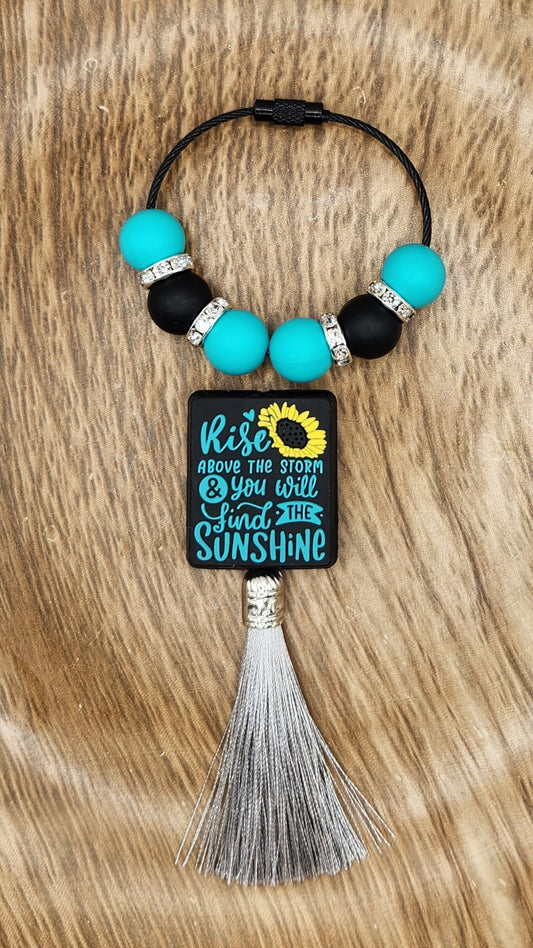 Bag Tag-Rise Above the Storm (Turquoise)