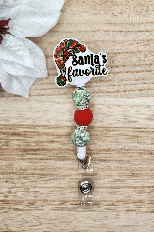 Badge Reel-Santa's Favorite