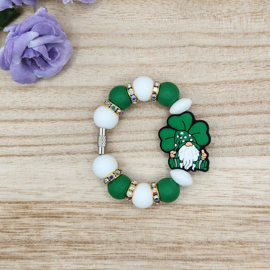 Cup Charm-Shamrock Gnome