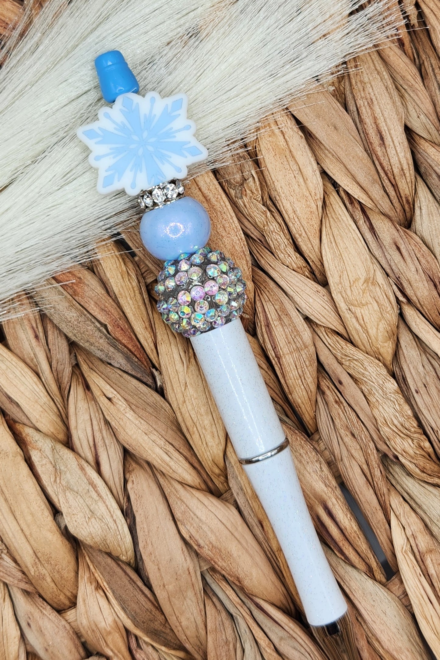 Pen-Snowflake (Ice Blue)