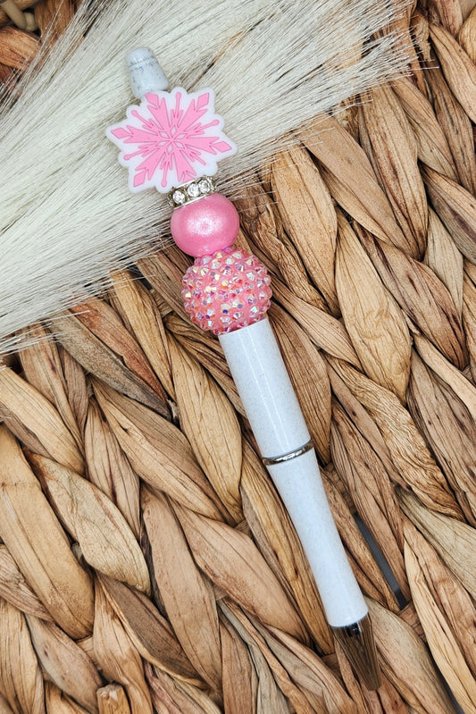 Pen-Snowflake (Pink)