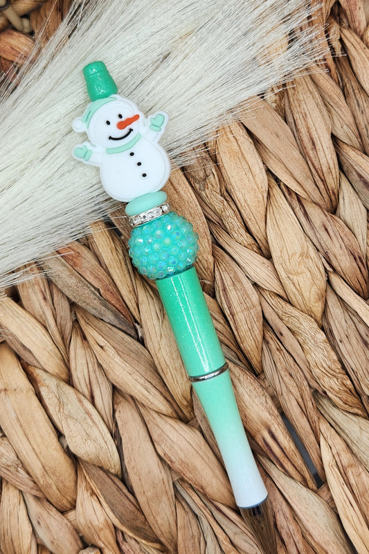 Pen-Snowman (Mint)