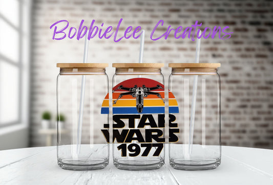 16oz Glass or Plastic Cup - SW 1977 MC