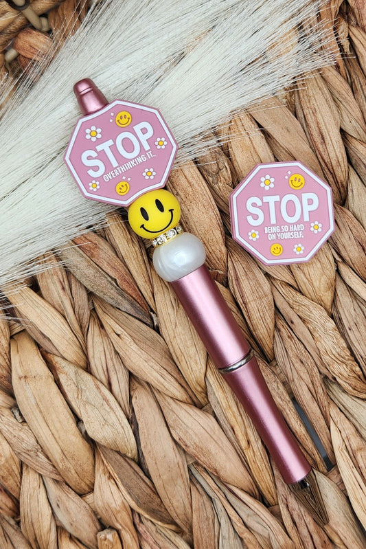 Pen-Stop Overthinking It (Blush)