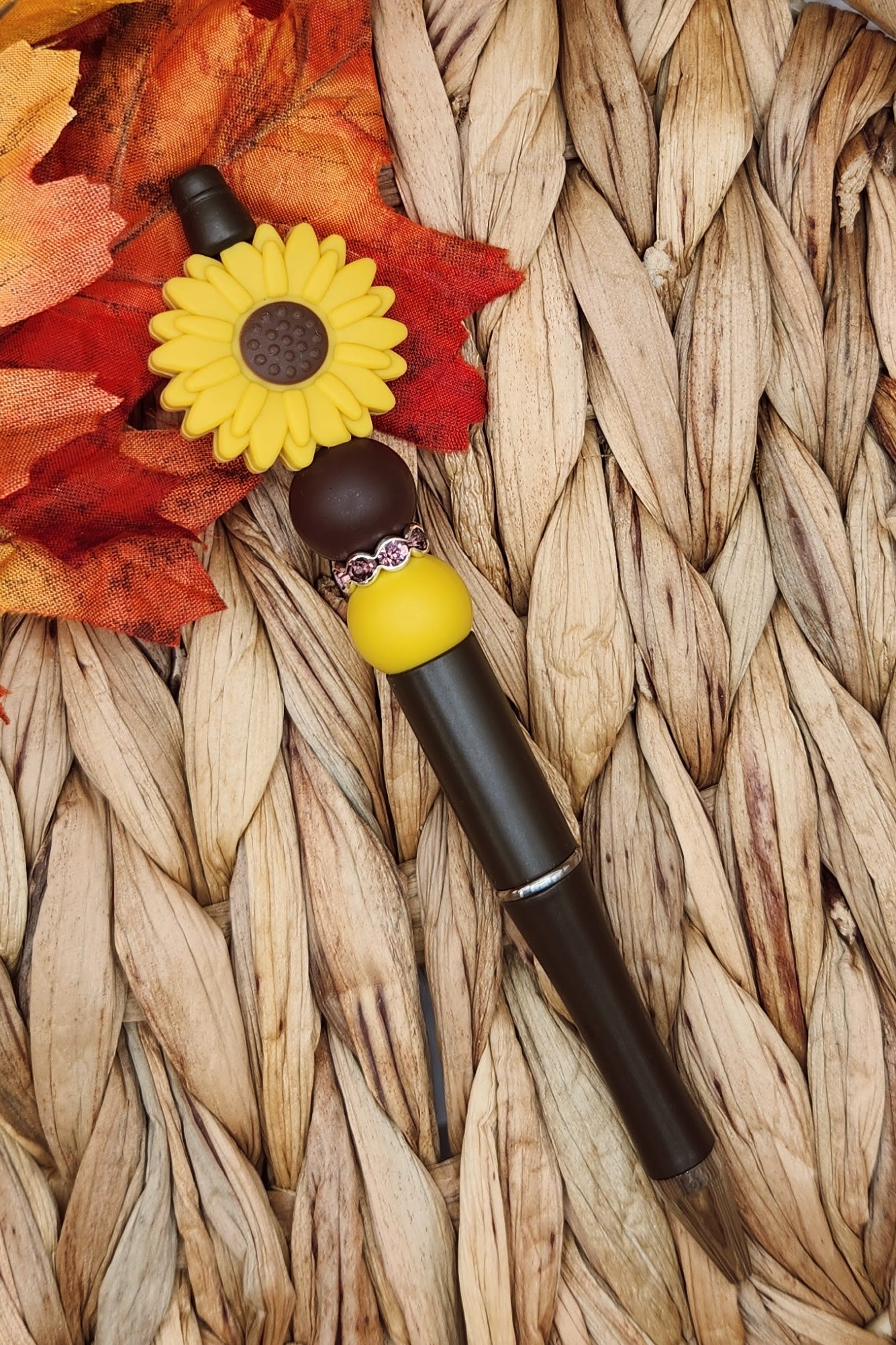 Pen-Sunflower (Coffee Brown)