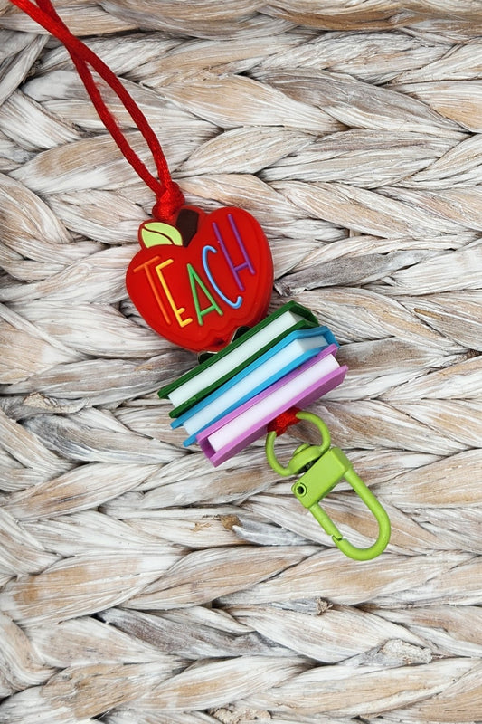 Lanyard-TEACH Apple and Books