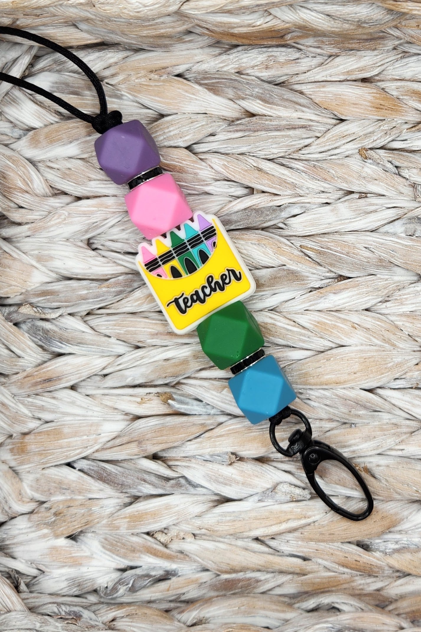 Lanyard-Teacher Crayon Box