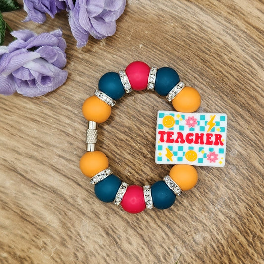 Cup Charm-Teacher Checker (Emerald)