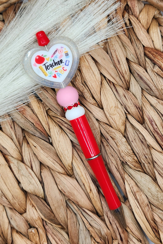 Pen-Teacher Jelly Heart