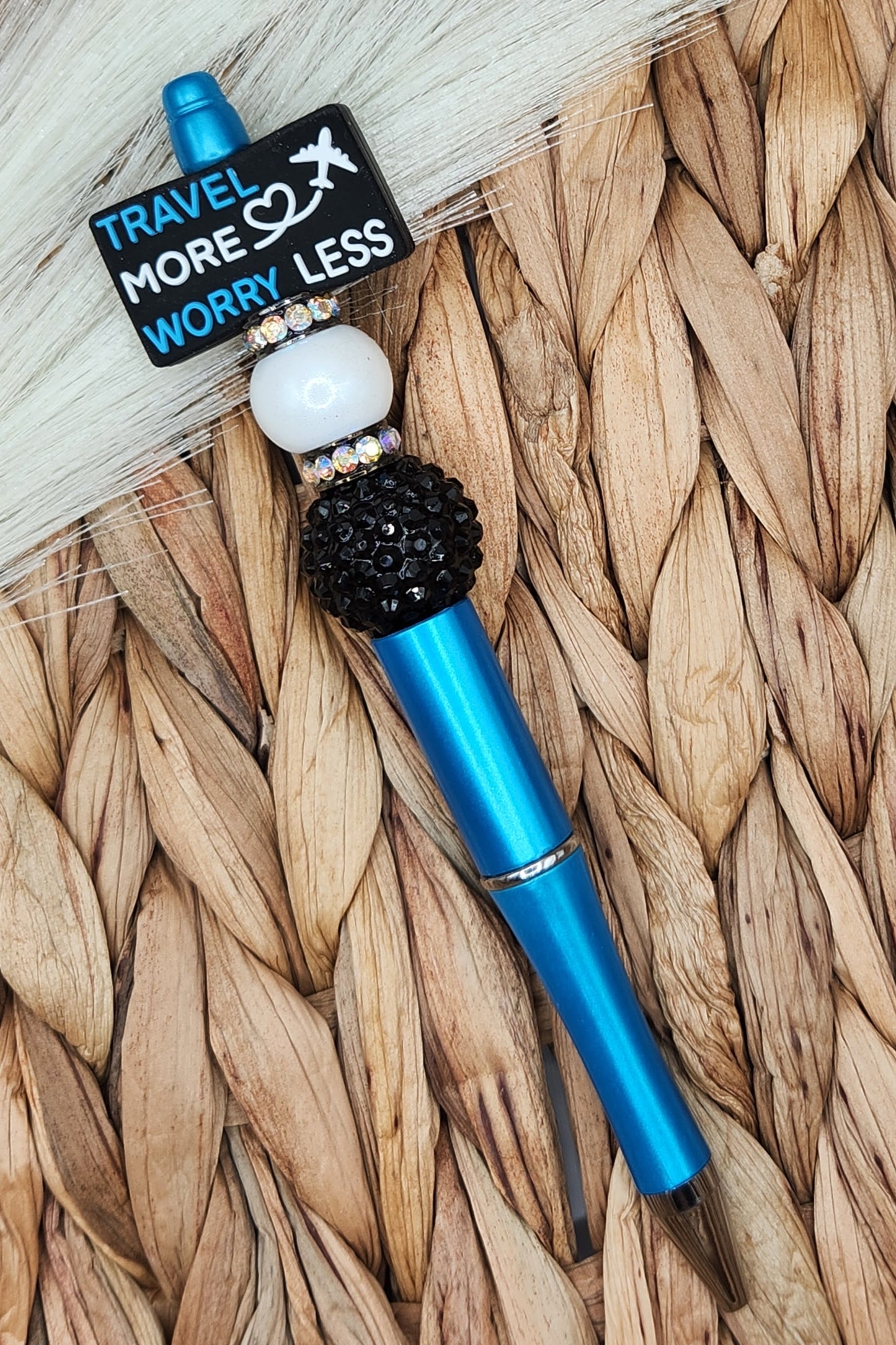 Pen-Travel More Worry Less (Blue)