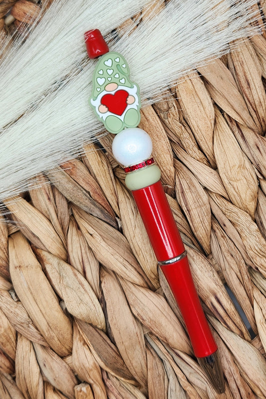 Pen-Heart Gnome (Sage Green)