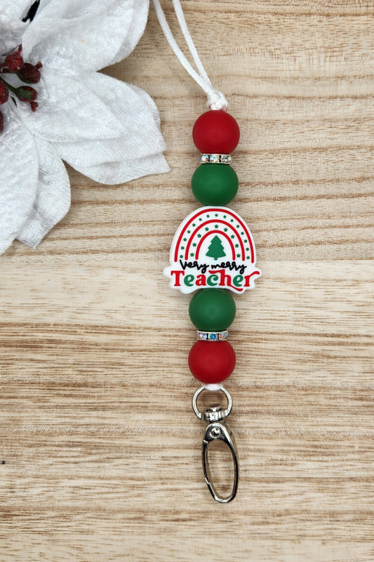 Lanyard-Very Merry Teacher