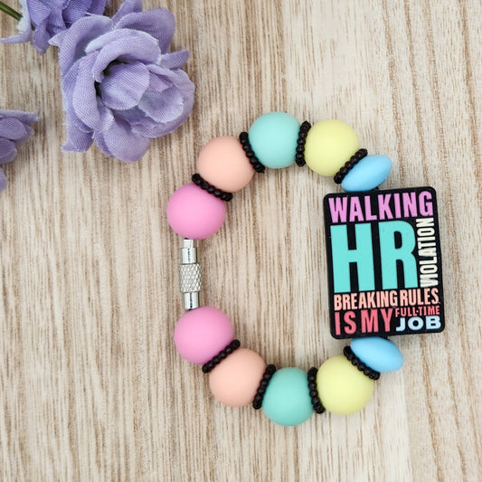 Cup Charm-Walking HR Violation Breaking Rules Is My Full Time Job