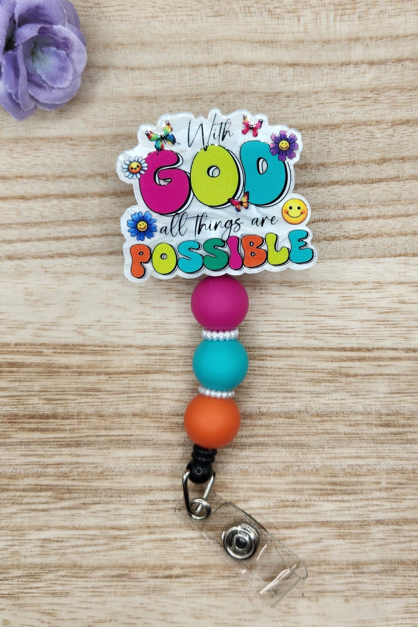 Badge Reel-With God All Things Are Possible